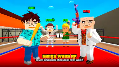 Gangs Wars: Pixel Shooter RP header