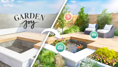 Garden Joy: Exterior Designer header