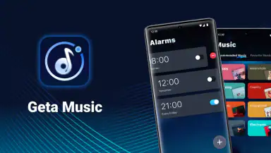 Geta Alarm Music Player header