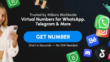 GetCode - Virtual Number SMS header