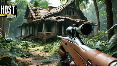 Ghost Shooting: shooter games header