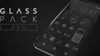 Glass Pack Pro - Icon Pack header