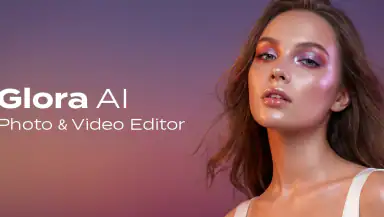 Glora AI: Photo & Video Editor header