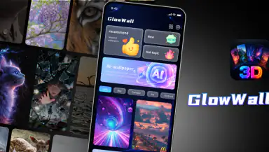 GlowWall: 4K & 3D Wallpapers header