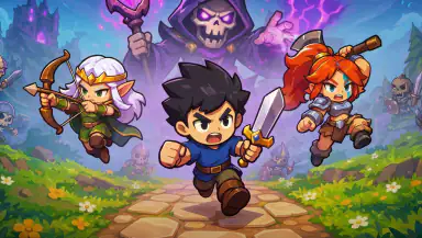 Go Hero Go — Roguelike RPG header