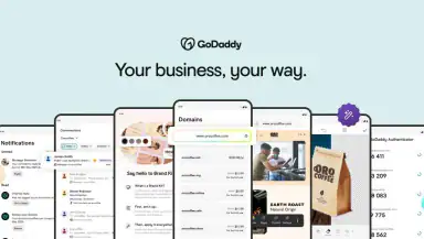 GoDaddy: Websites & Marketing header