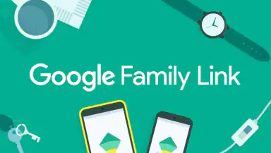 Google Family Link header