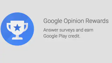 Google Opinion Rewards header