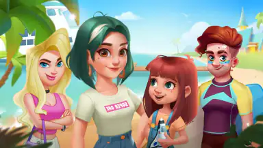 Gossip Harbor: Merge & Story header