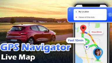 GPS Navigation Route Finder header