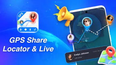 GPS Share - Locator & Live header