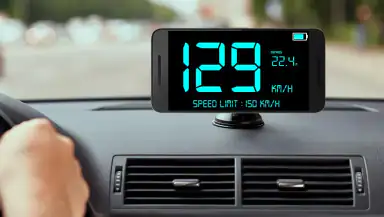 GPS Speedometer - Odometer App header