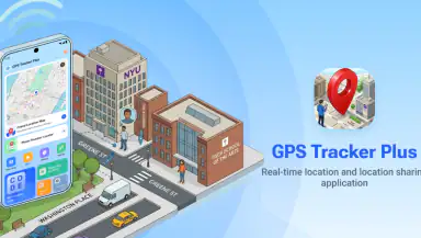 GPS Tracker Plus: Locate Track header