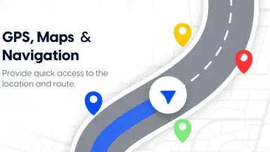 GPS Voice Map & Route Finder header
