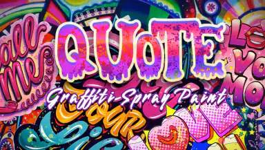 Graffiti Quote Color by number header
