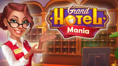 Grand Hotel Mania: Hotel games header