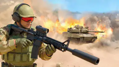 Gun War: 3D Shooting Games header