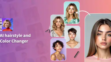 Hair Color Try On – AI Changer header