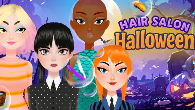 Hair Salon Halloween Party header