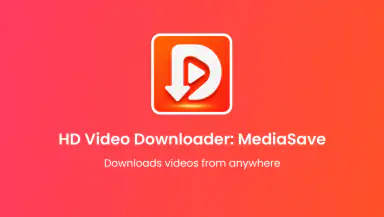 HD Video Downloader: MediaSave header