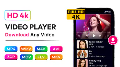 HD Video & Music Player header