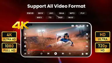 HD Video Player All Formats header