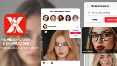 HD Video Player & Downloader header