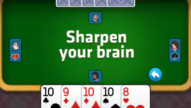 Hearts: Classic Card Game header