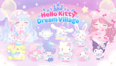 Hello Kitty Dream Village header