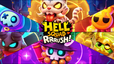 Hellsquad Rrrush! header