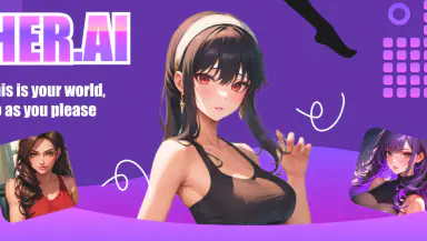 Her.AI - Funny Chat Friend header