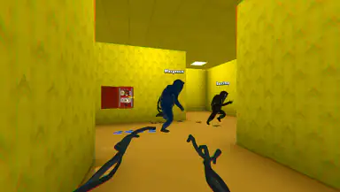 Hide in The Backrooms: Horror header
