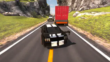Highway Overtake - Car Racing header
