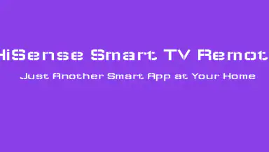 HiSense Smart TV Remote header