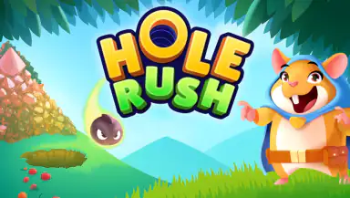Hole Rush: Eat All Puzzle header