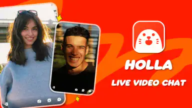 HOLLA - Video Call header