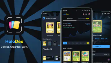 HoloDex - TCG Scan & Collect header