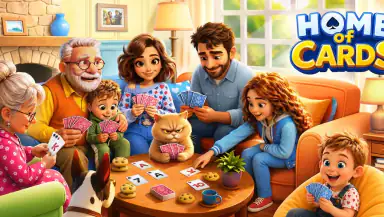 Home of Cards: Cozy Solitaire header