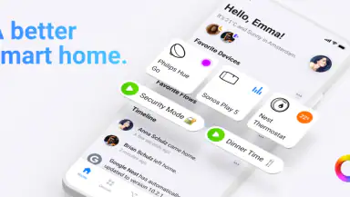 Homey — A better smart home header