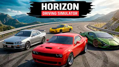 Horizon Driving Simulator header