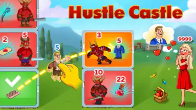 Hustle Castle: Medieval games header