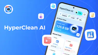HyperClean AI header