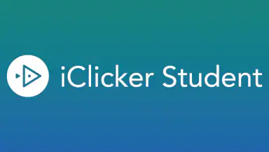 iClicker Student header