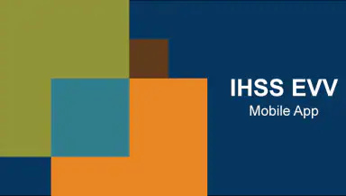 IHSS EVV Mobile App header