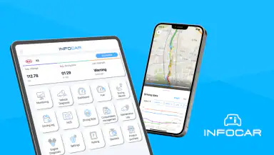 Infocar - OBD2 ELM Scanner header