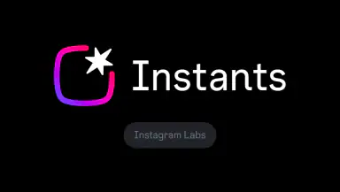 Instants, an Instagram app header
