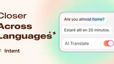 Intent – The Chat translator header