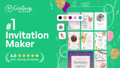 Invitation Maker: Cards & RSVP header
