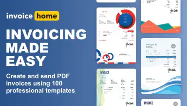 Invoice Maker by Invoice Home header