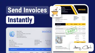 Invoice Maker - InvoiceBase header